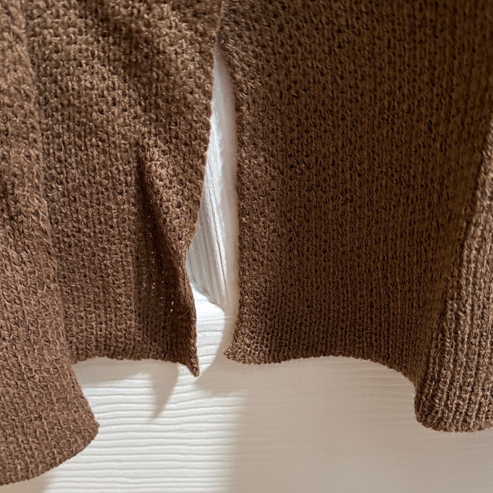 Chocolate Brown Women's Sweater - Picture 6 of 7